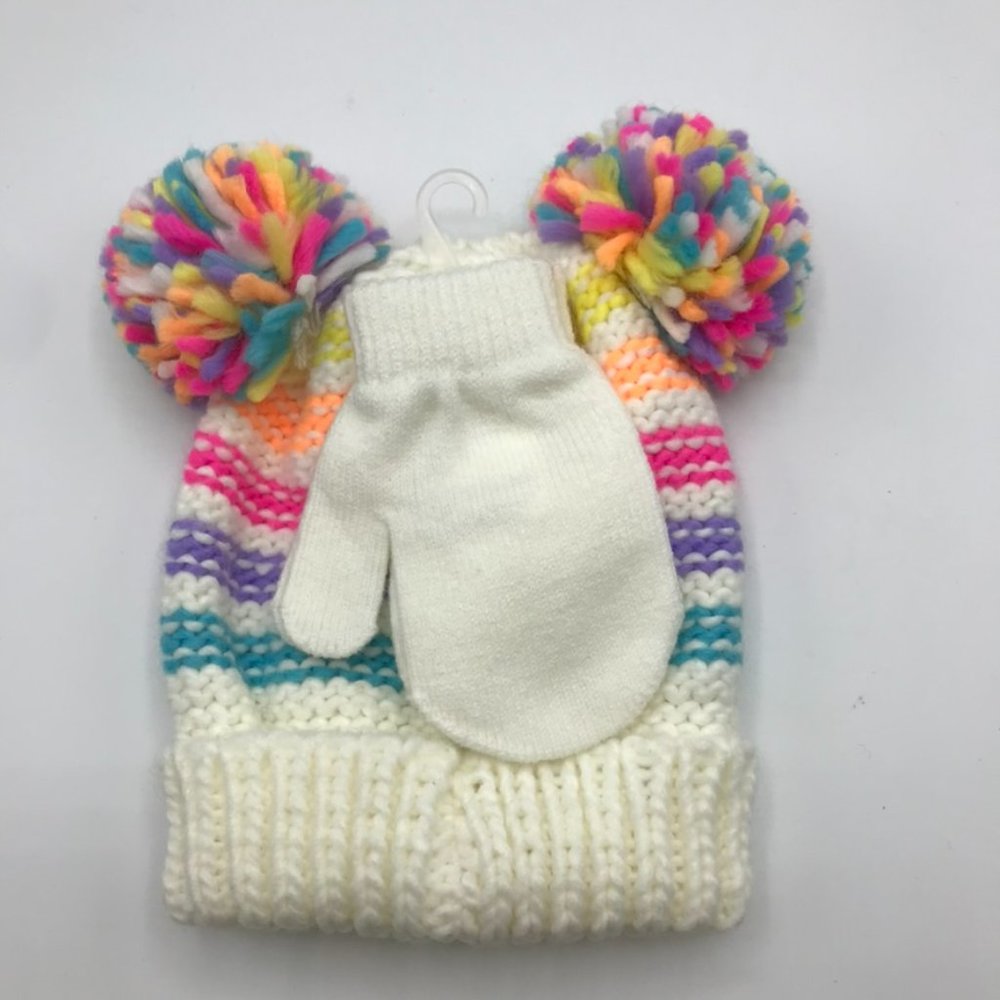 NWT! Capelli Hat and Mitten Set Size 12-24 Months